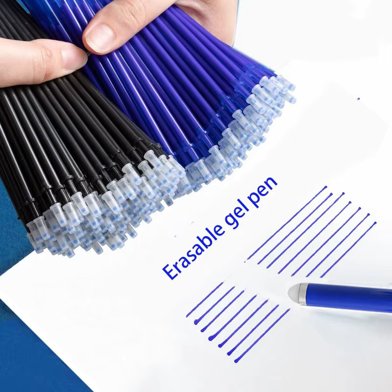 100er Set Kawaii Löschbare Gel-Stifte in Blau für Schule und Notebook - Bild 3