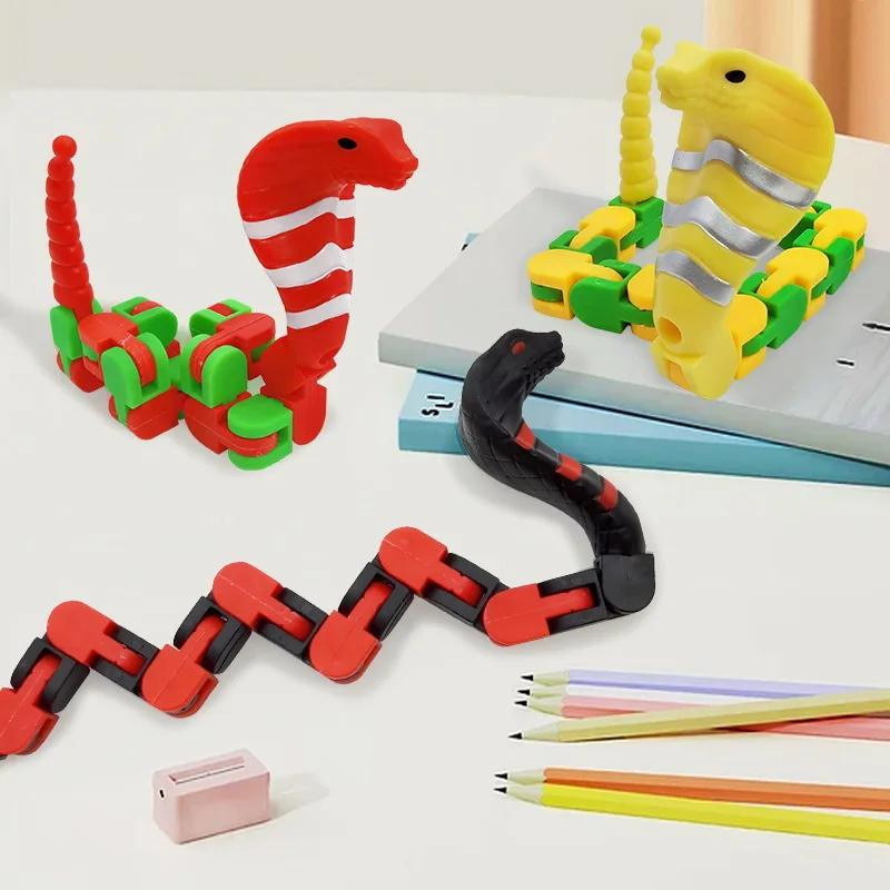 Linyi toy 2-teiliges Set Schlange und Kette mechanisch drehend - Bild 3