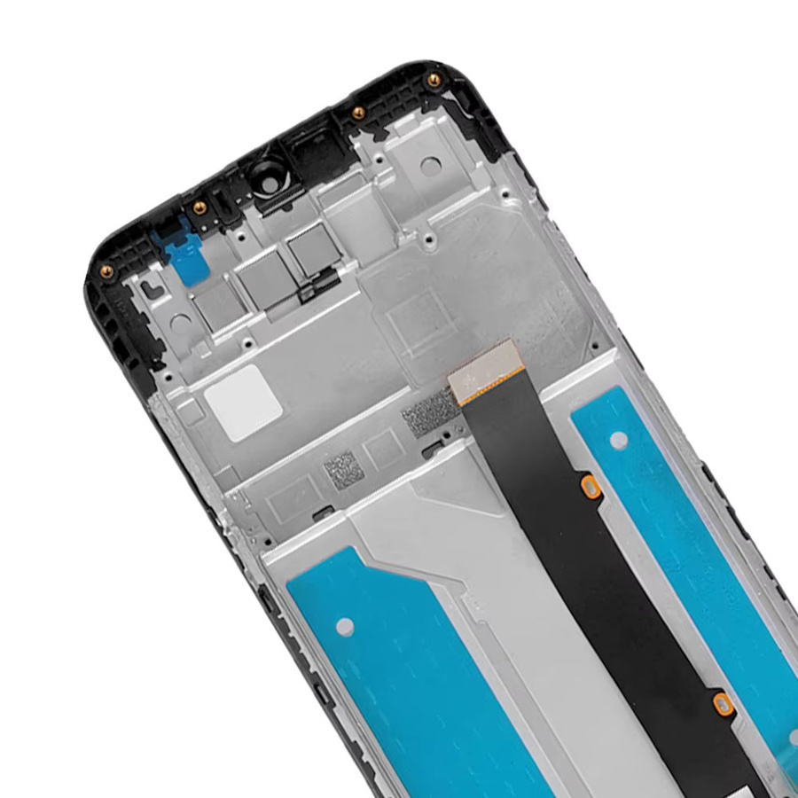 LG K41S LCD Display Touchscreen Digitizer Montage mit Rahmen in Schwarz, 6,55 Zoll, Ersatzteil LMK410EMW - Bild 3