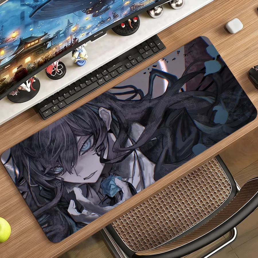 Singer A-Ado Mauspad in Multicolour, rutschfeste Gamer-Schreibtischunterlage für Laptop und Büro - Bild 5
