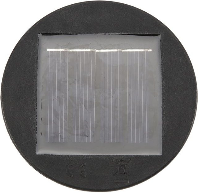 B03B-Smart Garden Ersatz-Runde LED-Lichtbox mit Solarbatterie und Poly-Li-Batterie in Schwarz - Bild 1