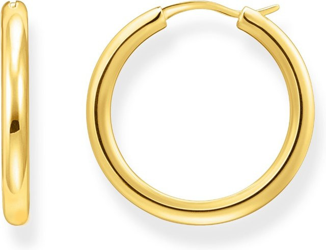 Thomas Sabo Creolen, vergoldet, 925 Silber, Damen, 26,8 mm - Bild 1