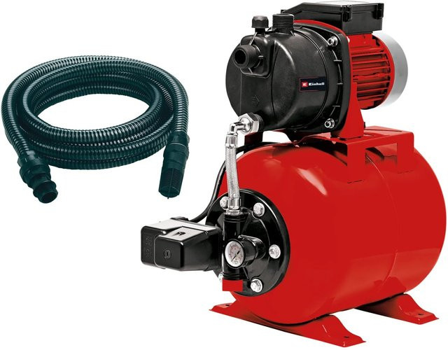 Einhell Hauswasserwerk-Set GC-WW 6538 Garden Pump in Rot/Schwarz - Bild 1