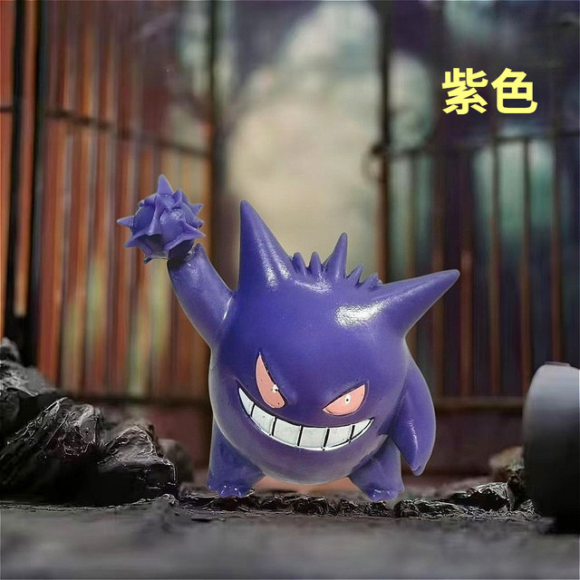 Potdemiel Pokémon Gengar, Mini-Actionfigur, transparent, Einzelfigur - Bild 1