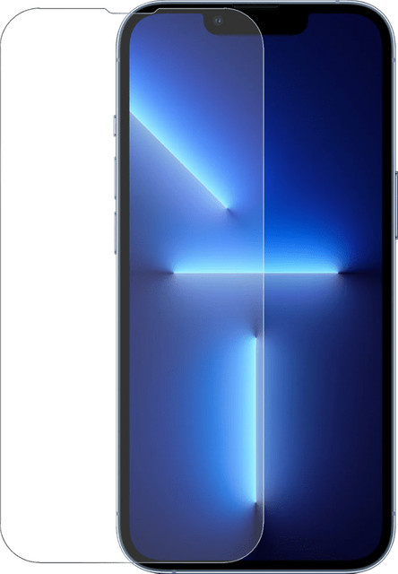 BlueBuilt Panzerglas Display-Schutz für Apple iPhone 14, 13 und 13 Pro, transparent - Bild 1
