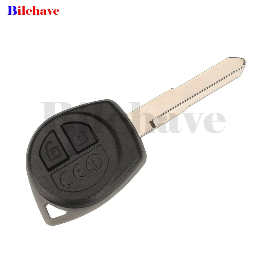 Jingyuqin Autoschlüssel Fernbedienung 433 MHz FSK ID47 für Suzuki Celerio, Alto, S-Cross, Brezza, Baleno, Starlet, Dzire und S-Presso in Schwarz - Bild 2