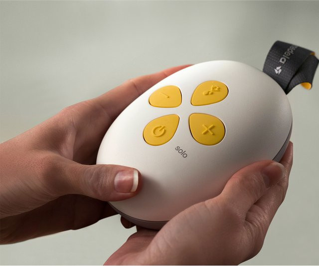 Medela Elektrische Milchpumpe Solo in Weiß mit Akku und Auto-Shutoff - Bild 1