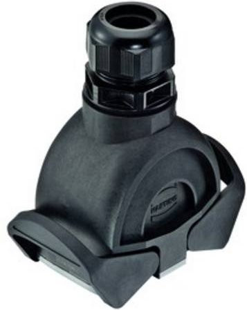 Harting Kupplungsgehäuse aus Kunststoff in Schwarz Baugröße 19413100722 - Bild 1
