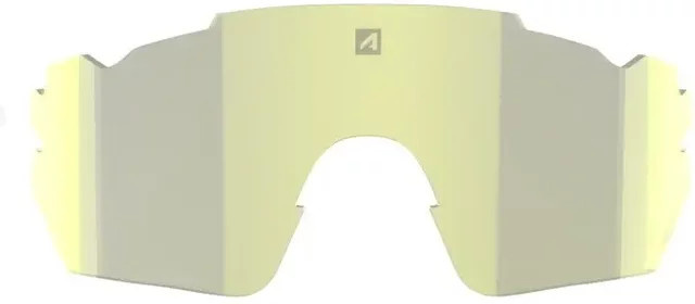 AZR Race RX Sonnenbrille, randlos, Unisex, gold, yellow - Bild 1