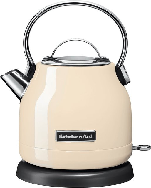 KitchenAid Wasserkocher 5KEK1222EAC in Almond Cream mit 1,25 l Volumen und Kalkfilter aus Edelstahl - Bild 1