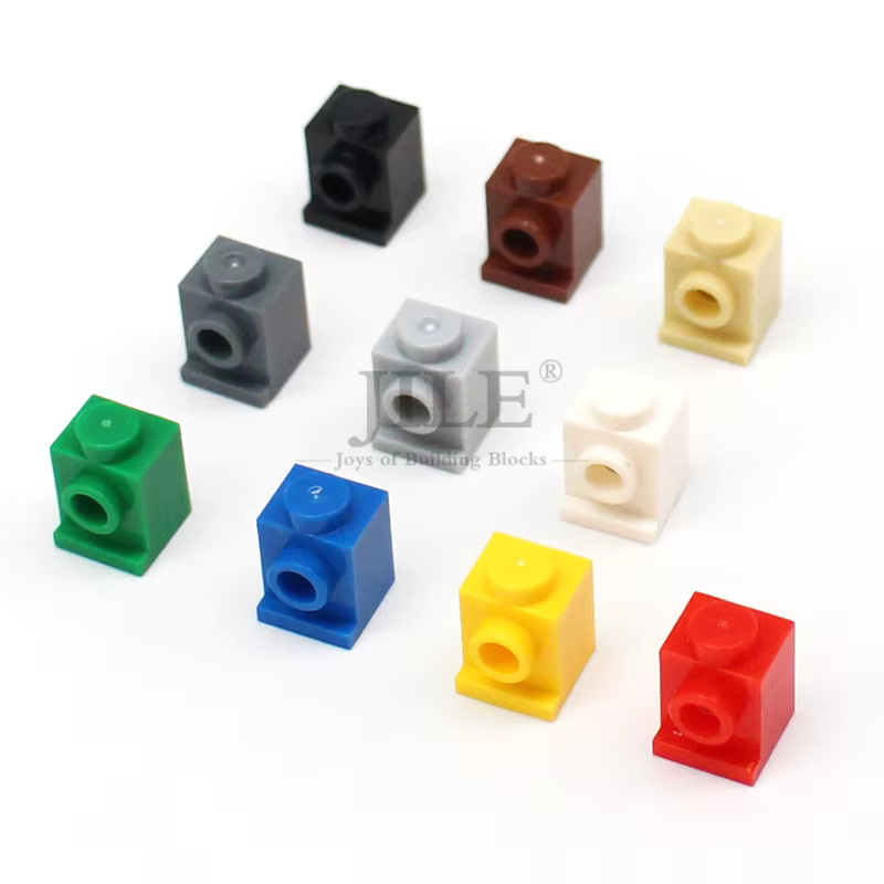 jile MOC Ziegel Modifizierte 1x1 mit Scheinwerfer, Bausteine, 100-teiliges Set - Bild 2
