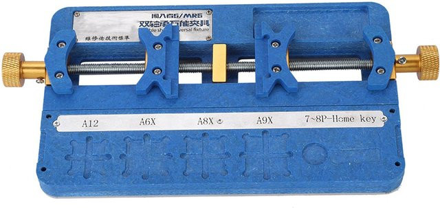 OutsideWorld Professionelle IC Chip PCB Reparatur Vorrichtung mit Doppel Lager in Blau - Bild 1