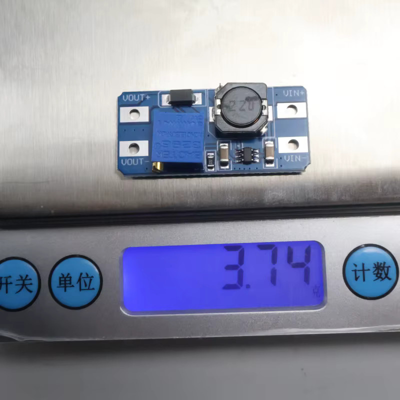MT3608 DC-DC Boost Converter Leistungsmodul 2A 2V-24V auf 5V/9V/12V/28V in Blau für Arduino - Bild 3