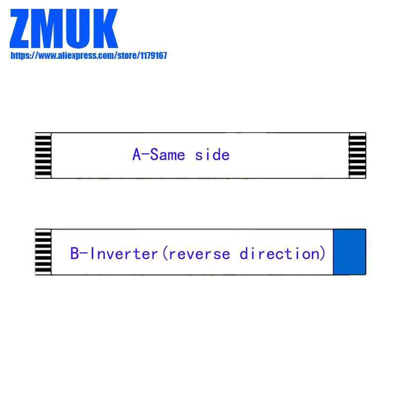 ZMUK LVDS-Band FFC-Kabel AWM 20861 20706 in Weiß - Bild 3