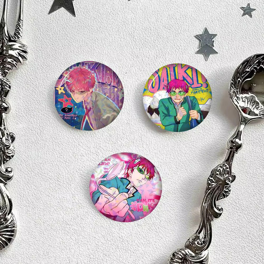 Kayou Brosche Anime Saiki K Tiere - Bild 2