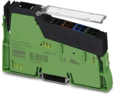 Phoenix Contact SPS-Erweiterungsmodul IB IL 24 PWR IN/F-PAC 2861438 in Grün, 24 V/DC - Bild 1