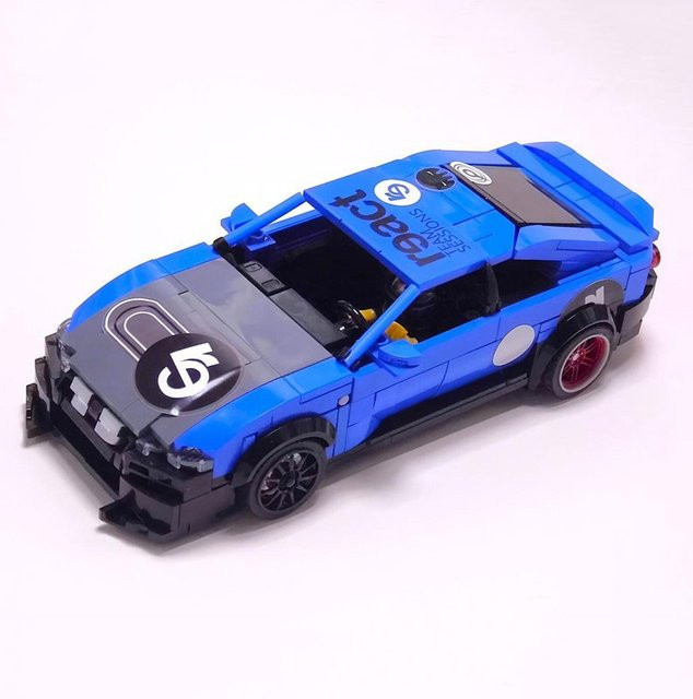 PolaDeer Pontiac GTO ProStreet Sports, Baustein Spielzeug, 459 Teile - Bild 1