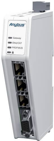 Anybus ABC3100 Gateway EtherCat zu Profibus, 24 V/DC, Weiß - Bild 1