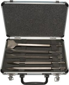Makita SDS-Plus Meißel-Set in Silber, 5-teilig, Länge: 250 mm - Bild 1
