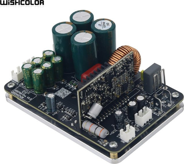 WishColor HiFi UCD700 Leistungsverstärkerplatine, 700 W Digitales Mono-Audioverstärkermodul der Klasse D, Multicolor - Bild 1