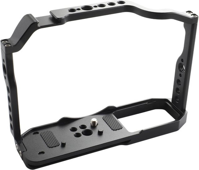 Ulanzi Kamerakäfig Video Rig Kamerastabilisator mit Arca-Schuh-Halterung für ZF DSLR und Ronin RS 2, RSC 2, RS 3, RS 3 Pro in Schwarz - Bild 1