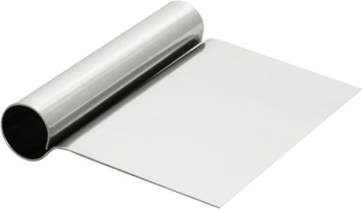 Schneider Teigschaber aus Edelstahl in Silber, B: 10,5 cm, L: 17,5 cm - Bild 1