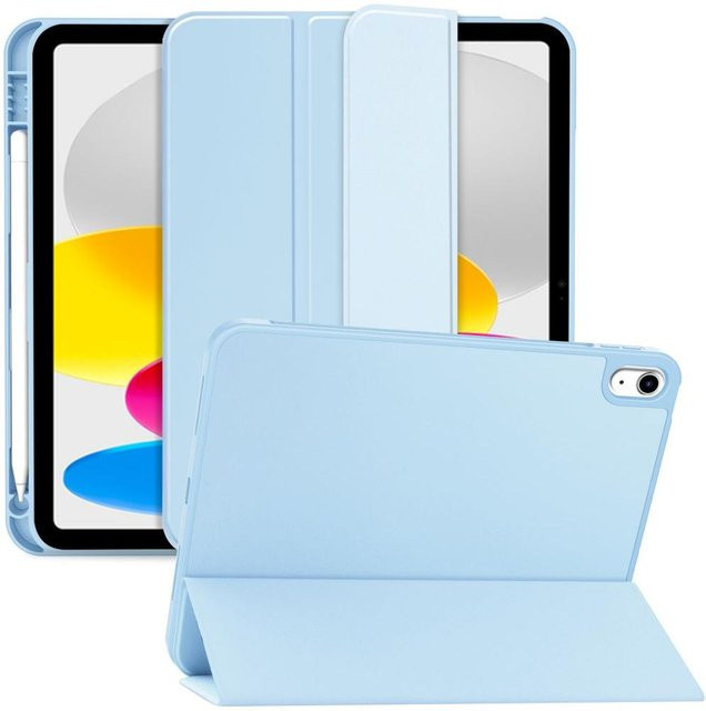 Tech-Protect Schutzhülle für Apple iPad 10.9 Zoll (2022) und iPad Pro 11 Zoll (2025) in Himmelblau - Bild 1
