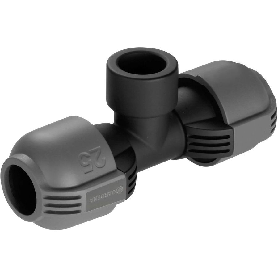 Gardena Sprinklersystem T-Stück mit Quick & Easy-Schnellverbindungstechnik und 3/4 Zoll Innengewinde - Bild 2