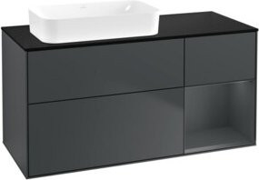 V&B Waschtischunterschrank Finion in Lackausführung, B/T: 120 x 60 cm - Bild 1
