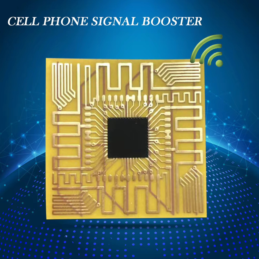 APWIKOGER Handy Signal Booster 4G LTE Verstärker Antennen Aufkleber in Gold - Bild 5