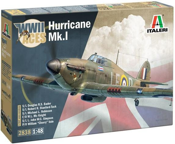 Italeri Hurricane Mk 1 Aces, Fahrzeug, 1:48, Bunt / Mehrfarbig - Bild 1