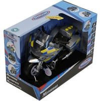 VEDES Speedzone Polizeimotorrad Modellfahrzeug mit Licht und Sound sowie Freilauf, 18 cm - Bild 1