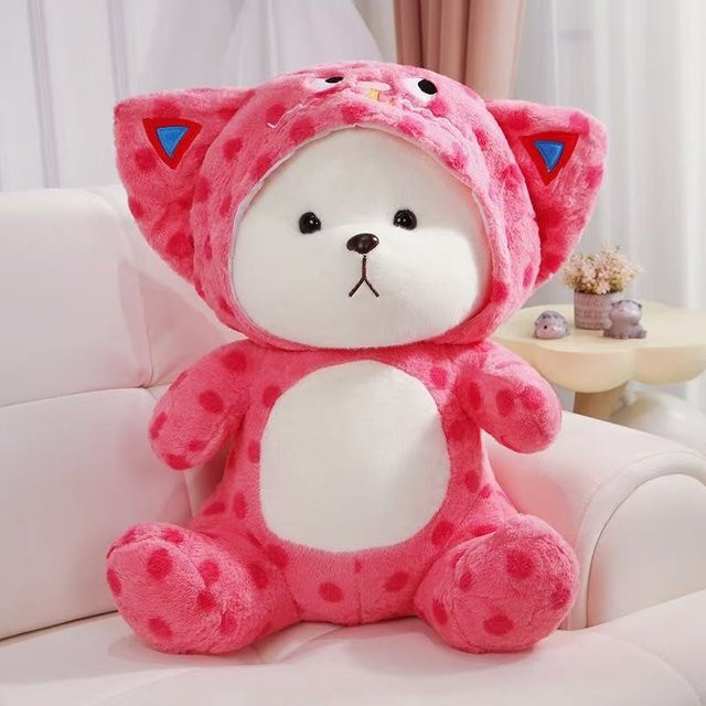Yiran Health & Beauty Verwandeltes Bär Anime Plüschtier, Kuscheltier, ab 14 Jahren - Bild 1