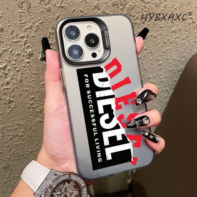 R-Rudolf D-Diesel Handyhülle für iPhone 11 bis 17 Pro Max Plus Mini in Silber - Bild 1