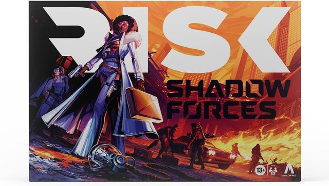 Hasbro Risk Shadow Forces, Brettspiel, Strategiespiel, ab 13 Jahren - Bild 1