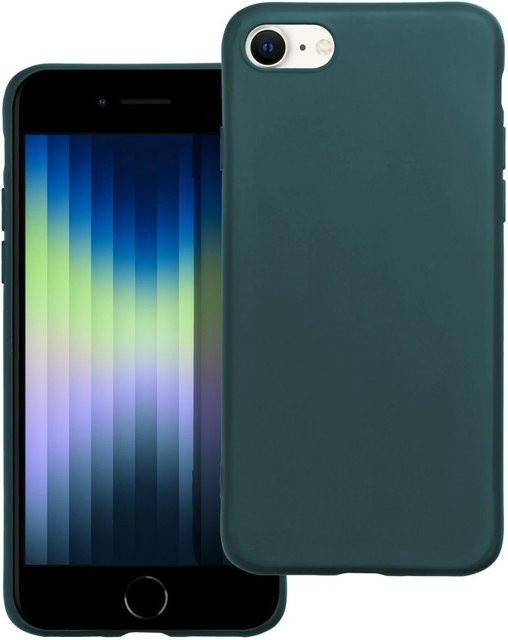 OEM Schutzhülle für Apple iPhone SE (2022), iPhone SE (2020), iPhone 8 und iPhone 7 in Grün, Matt - Bild 1