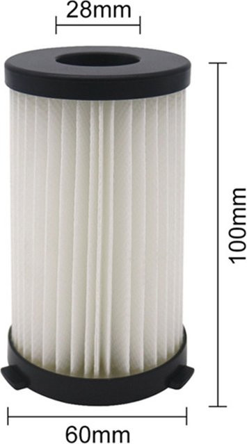 Clatronic Haushaltsreinigungsfilter für Staubsauger BS1306N, Weiß - Bild 1