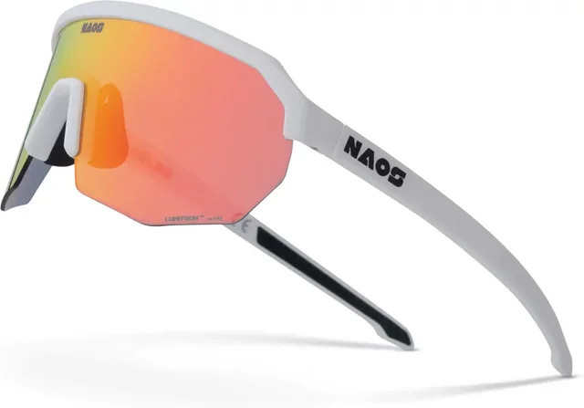 Naos Sonnenbrille, randlos, round, weiß, Unisex - Bild 1