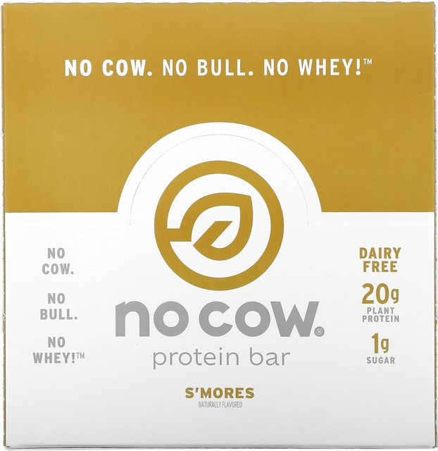 No Cow Proteinriegel S'mores 12 x 60 g - Bild 1