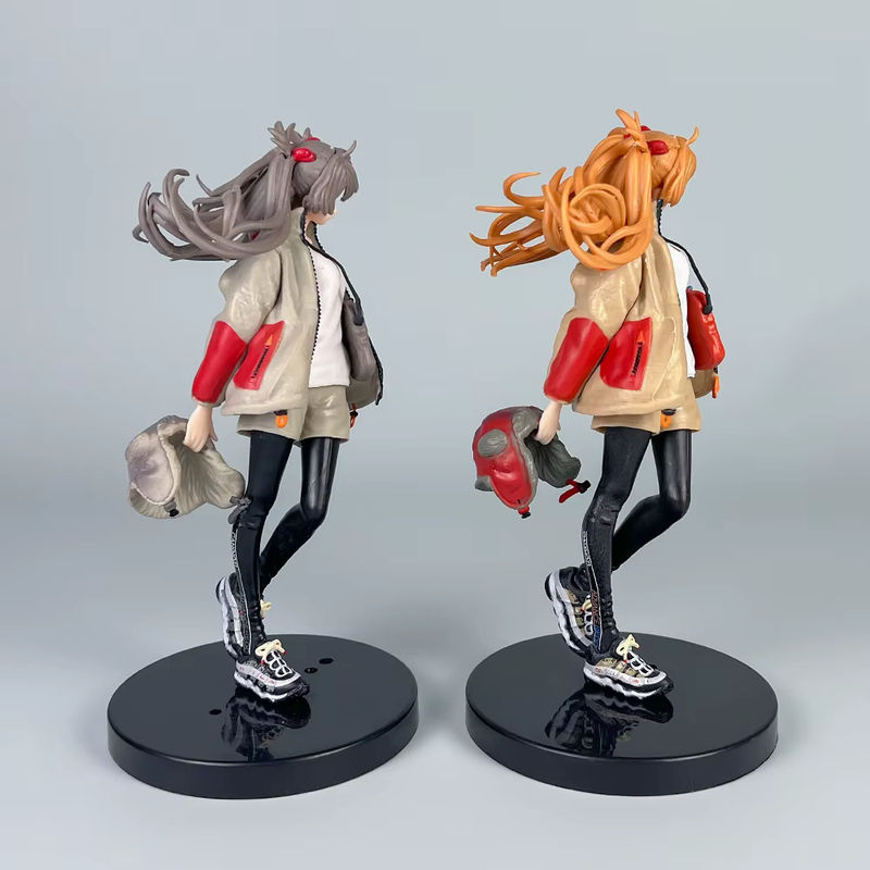 Tide Brand Asuka Langley Soryu Evangelion Anime-Figur aus PVC, mehrfarbig, Höhe: 19 cm - Bild 3