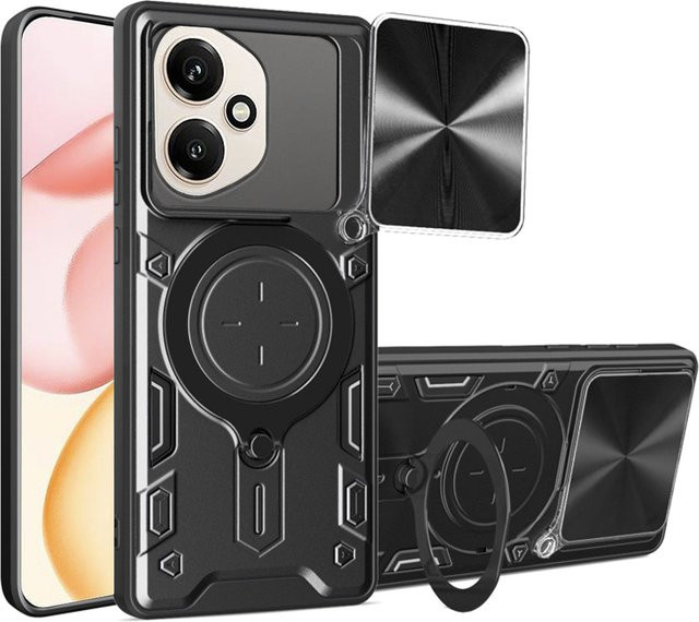 Techsuit CamGuard Pro Schutzhülle für Honor 400 in Schwarz - Bild 1