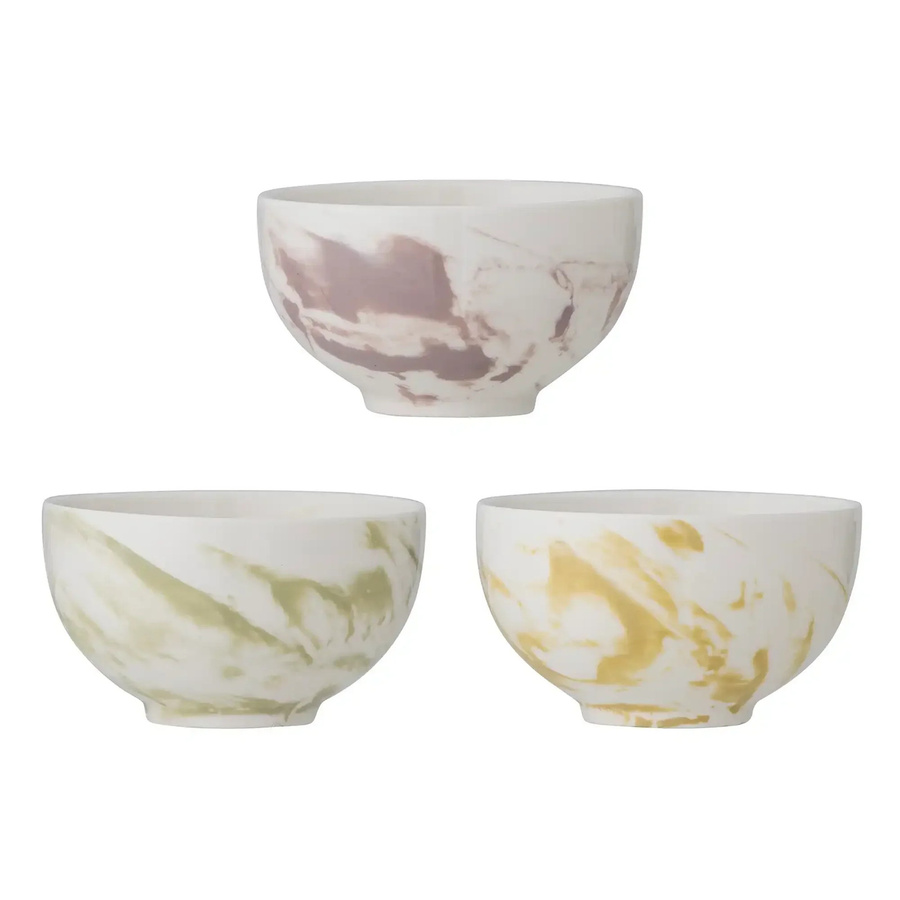 Bloomingville Keramikschale Palma in Grün – 3er-Set - Bild 1