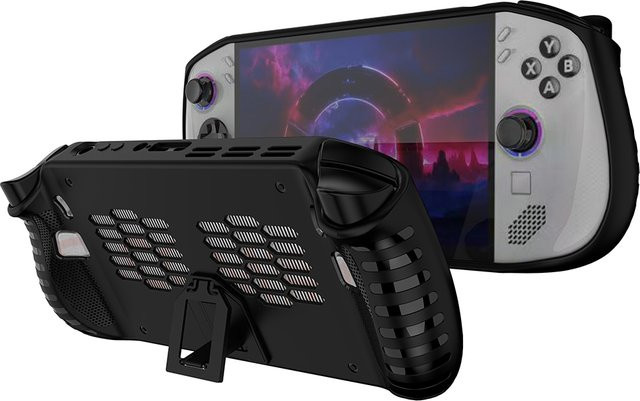 Stoßfeste TPU-Schutzhülle für Legion Go S Gaming Handheld von APWIKOGER in Schwarz oder Weiß - Bild 1