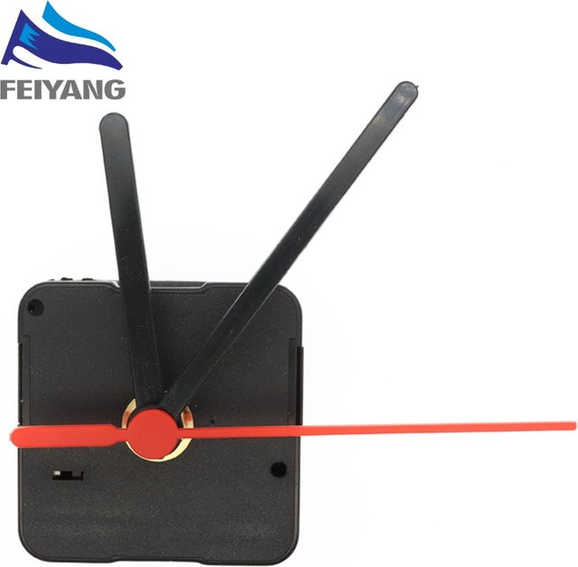 SAMIROB Quarz Wanduhr Bewegung Mechanismus DIY Reparatur Kit mit roten Zeigern, Modell HQ3268 - Bild 1