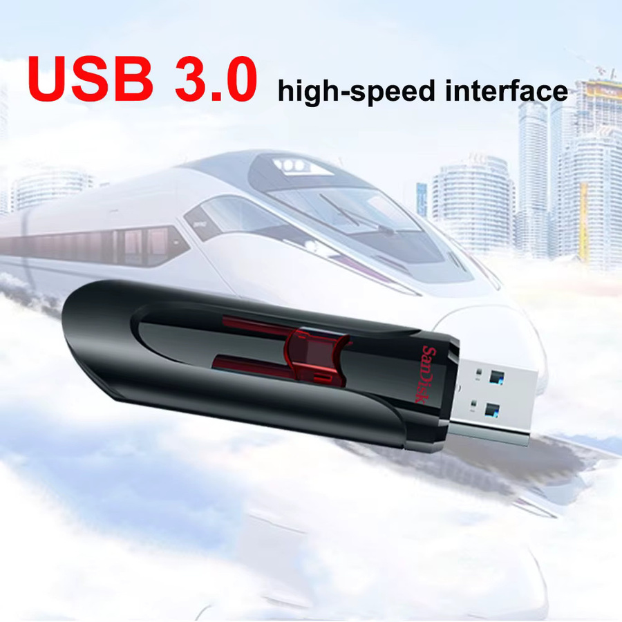 SanDisk Cruzer Glide USB 3.0 Flash Drive CZ600 Black - Bild 4