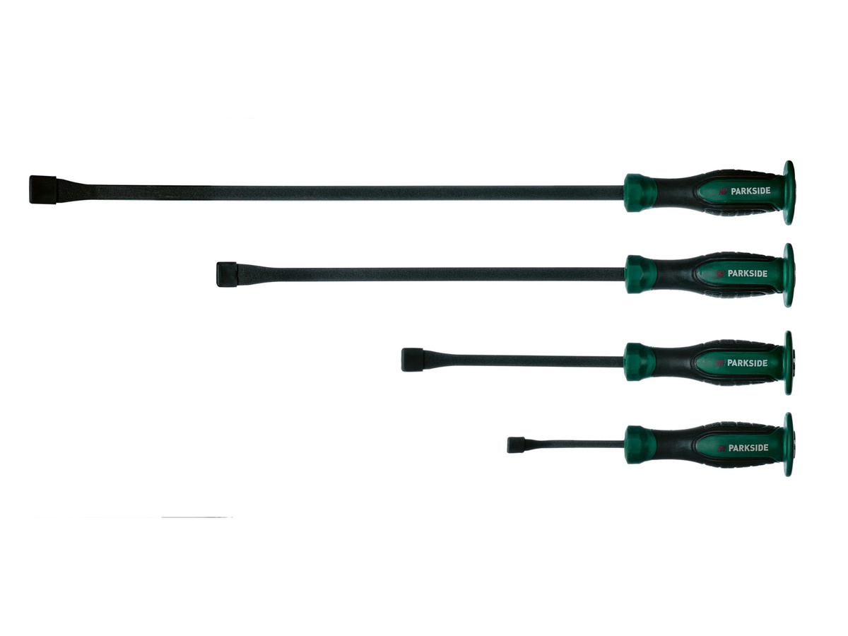 Parkside Nageleisen-Set und Stemmhebel-Set, 2-teilig, Schwarz/Stahl - Bild 3