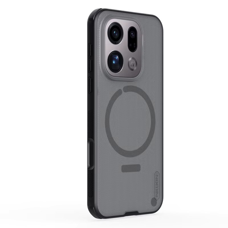 Nillkin Magnethülle Super Frosted Shield Pro für OPPO Find X9 5G in Schwarz mit MagSafe Vollschutz - Bild 4