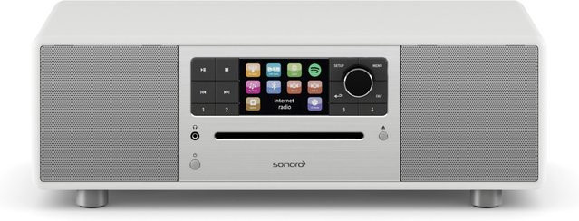 Sonoro Prestige Hifi-System mit Bluetooth in Weiß - Bild 1