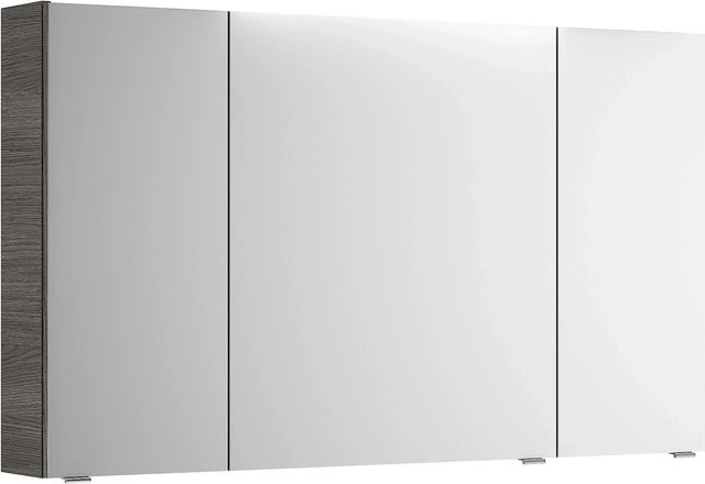 Pelipal Spiegelschrank Serie 4010 in Anthrazit mit Soft-Close-Türen und Wandmontage, Breite: 120 cm, Höhe: 70,3 cm - Bild 1