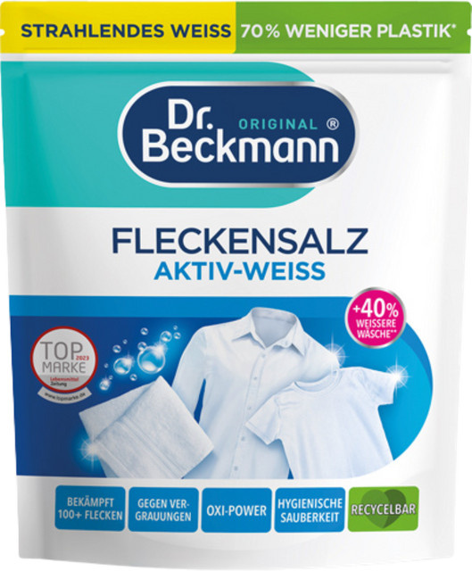 Dr. Beckmann Fleckensalz Aktiv Weiss 400g - Bild 1